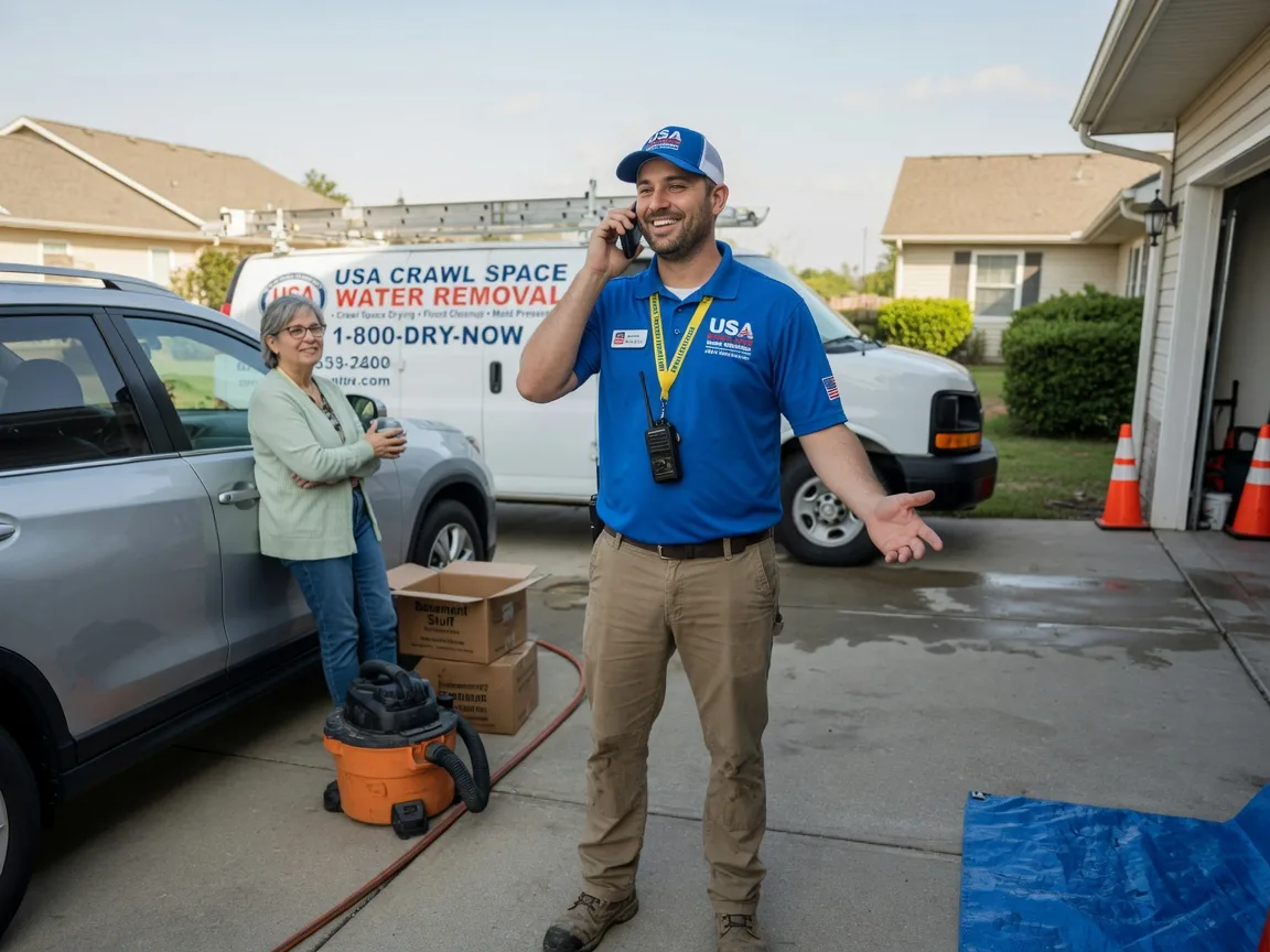 Crawl Space Water Removal Bagwell, TX FAQs